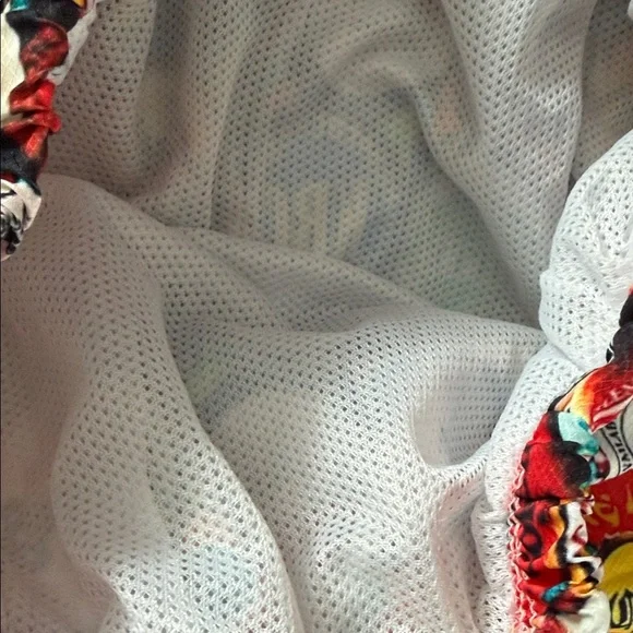 Colorful Logo Pattern Swim Trunks - Picture 6 of 7